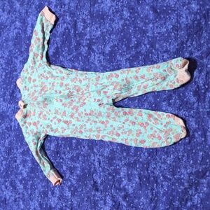 Burt's bees baby zip onesie 6-9m